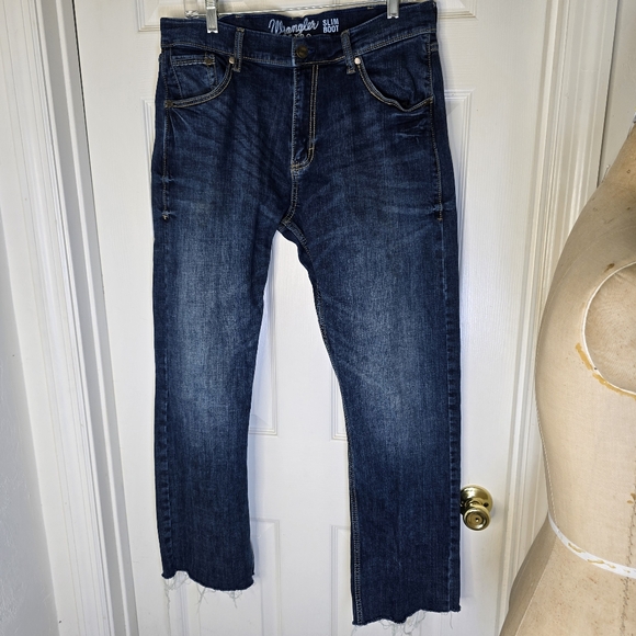 Wrangler Other - Wrangler Retro Slim Boot Men's‎ Blue Jeans 33 X 30